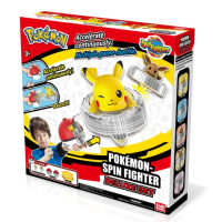 【ToysRUs 玩具反斗城】寶可夢魔幻陀螺對戰組-皮卡丘&伊布(兒童 玩具 神奇寶貝)