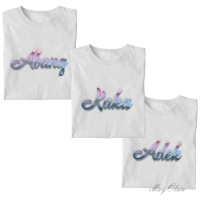 Baju Couple Pasangan Keluarga Aesthetic / Kaos Kapel Abang Kaka Adek / Kapelan terbaru Atasan Anak