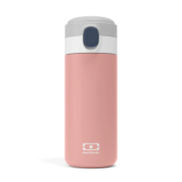 【Monbento】彈跳式保溫杯360ml-火鶴粉(保溫瓶)