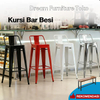 DF1-Kursi Bar Kursi Bar Minimalis Kursi Tolix kursi Tinggi Kursi Besi Kursi Cafe Kursi Persegi Tingg