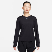 NIKE 上衣 女款 長袖上衣 運動 AS W NK ONE CLASSIC DF LS TOP 黑 FN2802-010 (3S3528)