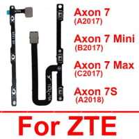 Power Volume Button Flex Cable For ZTE Axon7 7 Max 7 Mini 7S A2017 B2017 C2017 A2018 On OFF Power Volume Side Key Flex Cable