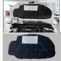for VW Jetta A5 5 MK5 2005~2011 Car Heat Sound Insulation Cotton Front Hood Engine Firewall Mat Pad Cover Noise Deadener