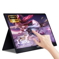 touchscreen portable monitor 15.6 inch 1080P IPS FHD laptop external expansion secondary screen ps4 Switch convenient monitor