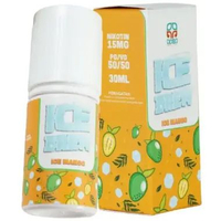 Liquid Saltnic Ice Brew Fresh Fruity Series 15MG 30ML By Nusa Indonesia ICE MANGO