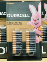 [COSCO代購4]  a促銷到5/9   C1012885 DURACELL AAA BARRERY 40CT 金頂鹼性電池四號電池40顆 2023年後製