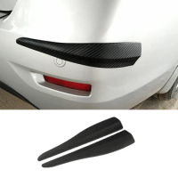 GM Front &amp; Rear Bumper Strip Lip Scratch Protector Carbon Fibre Bumper Strip Car Side Skirt Spoiler Diffuser Body Protection