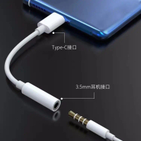 สายอะแดปเตอร์ Type‑C เป็น Type‑C สำหรับหูฟัง และ Type‑C เป็นแจ็ก 3.5 มม. พร้อม DAC/ดีโคเดอร์ รองรับก