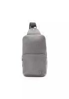 Louis Vuitton 二奢 Pre-loved Louis Vuitton avenue sling bag taiga body bag leather gray