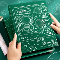同學錄小學生六年級創意抖音網紅個性同學錄女生男生版小學畢業紀念冊活頁本初中學生女男孩畢業季留言冊