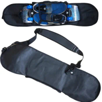 Outdoor Sport Canvas Skateboard Carry Case Bag Backpack Longboard Deck Cover
