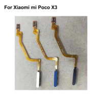 For Xiaomi mi Poco X3 New tested fpc Home button Touch ID Fingerprint Sensor Flex Cable For Xiaomi mi Poco X 3