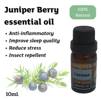 【เก็บเงินปลายทาง】 j.aroma น้ำมันหอมระเหยจูนิเปอร์ เบอรี สกัดจากธรรมชาติ 100% j.aroma Juniper berry e