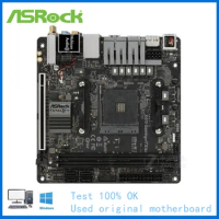 MIINI-ITX For ASRock X470 Gaming-ITX ac Computer USB3.0 M.2 Nvme SSD Motherboard AM4 DDR4 X470 Desktop Mainboard Used