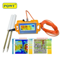 PQWT S300 Water Detector 150m 300m Groundwater Finding Machine Bore Well Drilling Automatic Profile Mapping Water Detector