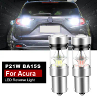 2pcs For Acura Integra 1994-2001 NSX 1994-2005 LED Backup Light Blub Reverse Lamp P21W BA15S 1156 Canbus No Error