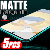 5pcs Matte Full Cover Hydrogel Film For Xiaomi Poco M5 s M4 M3 Pro 5G M5s M 5 4 4Pro 3Pro M4Pro M3Pro Water Gel Screen Protector