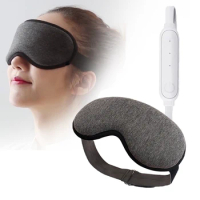 Reusable USB Electric Heated Eyes Mask Hot Compress Warm Therapy Eye Care Massager Relieve Tired Eye