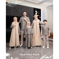 Ethica | Royal Honey Peach Set Sarimbit Keluarga 2026