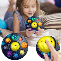 PROMO BARU! AF | simple dimple POP IT fidget toys planet mainan edukasi