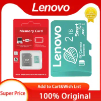 Lenovo SD Memory Card 2TB 1TB 512GB 256GB 128GB Waterproof UHS-I Micro Tarjeta SD Mobile storage SD Card For Nintendo Switch