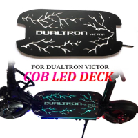 Upgraded versionCustomized 3D COB LED Acrylic Deck Cover For Dualtron Victor Scooter Accessories Pedal Customized Accessories