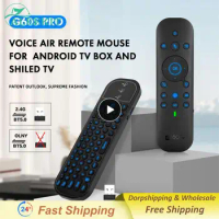 Newest G7BTS Backlit Air Mouse Gyroscope Wireless Air Mouse with IR Learning Smart TV box Remote Control with keyboard