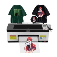 Eco-Friendly DTF Printer T-shirt A3 Dtf Printer Printing Machine dual XP600 Printer Digital Dtf Machine textile machinery