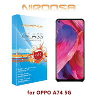 NIRDOSA OPPO A74 (5G) 9H 鋼化玻璃 螢幕保護貼 疏水疏油 防刮 防爆【出清】【APP下單最高22%回饋】