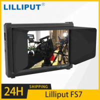 Lilliput FS7 Studio Monitors Sdi 4k 7 Inch Monitor Portable Field DSLR Audio External Liliput Video Photo On Camera Monitor New