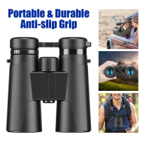 10X42Powerful Zoom Binoculars Waterproof Phone Telescope With BaK4 Prism HD Military for Outdoor Sports Travel Hunting Camping