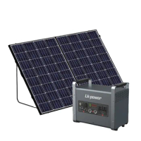 110V Pure Sine Wave Solar Panel Electric 3000W/3KW Power Station Lithium Home Industrial Portable