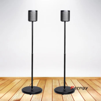 (1 pair=2pcs) SO-F1 95cm-117cm round columu base adjustable surround sound speaker floor stand MOUNT holder sonos play 1 ONE SL