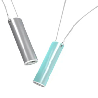 2Pack Personal Wearable Air Purifier Necklace Mini Portable Air Freshner Ionizer Negative Ion Generator For Travel