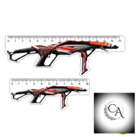 Mô hình Thước Kẻ FF Học Sinh - Sinh Viên 10CM - 15CM-ĐH shop thước  kẻ thước  kẻ free fire m1887