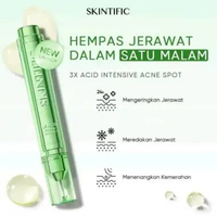 SKINTIFIC - 3X Acid Intensive Acne Spot Gel 11g | Acne Treatment Spot Gel Acne Spot Dark Spot Menyam