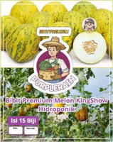 Bibit Premium Melon KingShow Hidroponik| Biji Benih Melon KingShow | Melon KingShow