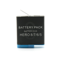 GoPro hero8電池 全解碼 黑狗8/7/6/5運動攝像機GoPro 8相機電池 三電送三充 上新特價