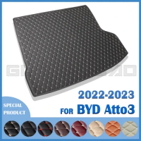 Car Trunk Mat For BYD Atto 3 2022 2023 Custom Car Accessories Auto Interior Decoration