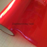 2 Roll / Lots Red Headlight Film Tint Taillight / Motorbike Rear Lamp Tinting Film Foil Size 0.3x10m/ Roll