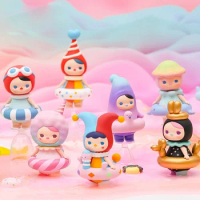 POP MART PUCKY Pool BOBIES Circle Series Blind Box Toys Kawaii Anime Action Figure Caixa Caja Surprise Mystery Box Girls Gift