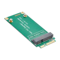 mSATA Mini PCI-e SATA SSD Converter 3x5cm to 3x7cm Adapter for Asus Eee PC 1000 S101 900 901 900A T91