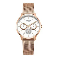 Alexandre Christie AC 2682 BF Jam Tangan Wanita Passion Stainless Steel Analog 34mm Quartz Tahan Air