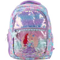 Smiggle Ariel กระเป๋าเป้สะพายหลังกล่องดินสอชุดเครื่องเขียน Waterbottle Mermaid Set สำหรับเด็กประถม C