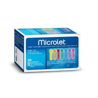 Contour - Microlet 採血針100枝 - 原裝行貨此日期前最佳: 2030年3月31日