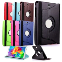 360 Rotating Flip Tablet Cover Case For Huawei Mediapad M3 8.4 inch Coque Smart Leather Case For Huawei Mediapad M3 Cases Fundas