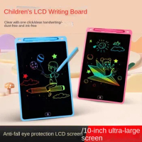 2 In 1 Blackboard: 12 Inch Kids Drawing Tablet with Color Pens and 10 Inch LCD Writing Board