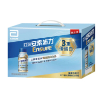 【亞培】安素沛力優蛋白配方即飲隨身瓶禮盒-香草減甜口味237ml x8入(成人營養品、補充體力、任賢齊代言)
