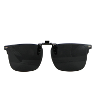 【Docomo】夾片式太陽眼鏡　偏光外掛鏡片　可上掀設計　前掛式墨鏡(UV400墨鏡)