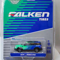 NEW GreenLight 1:64 2021 Ford Bronco Sport Falken Collection Metal Die-cast Simulation Model Cars Toys